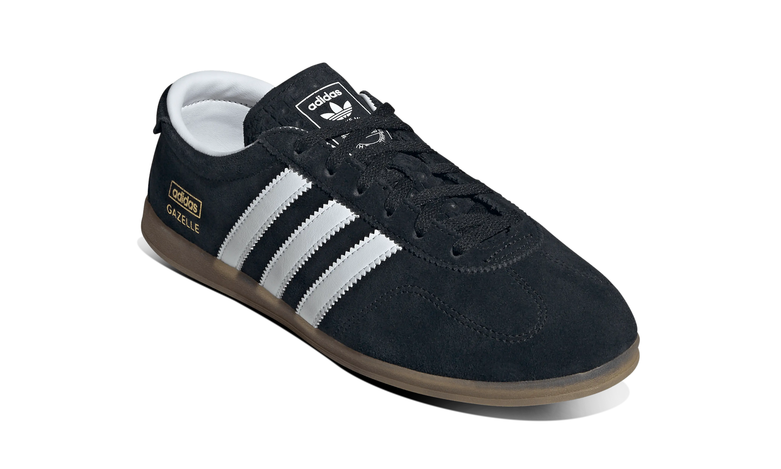 Newcop Adidas Mujer Gazelle Lo Pro Black White Gum Zapatillas 2