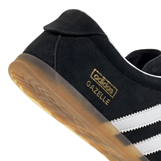 Newcop Adidas Mujer Gazelle Lo Pro Black White Gum Zapatillas 5