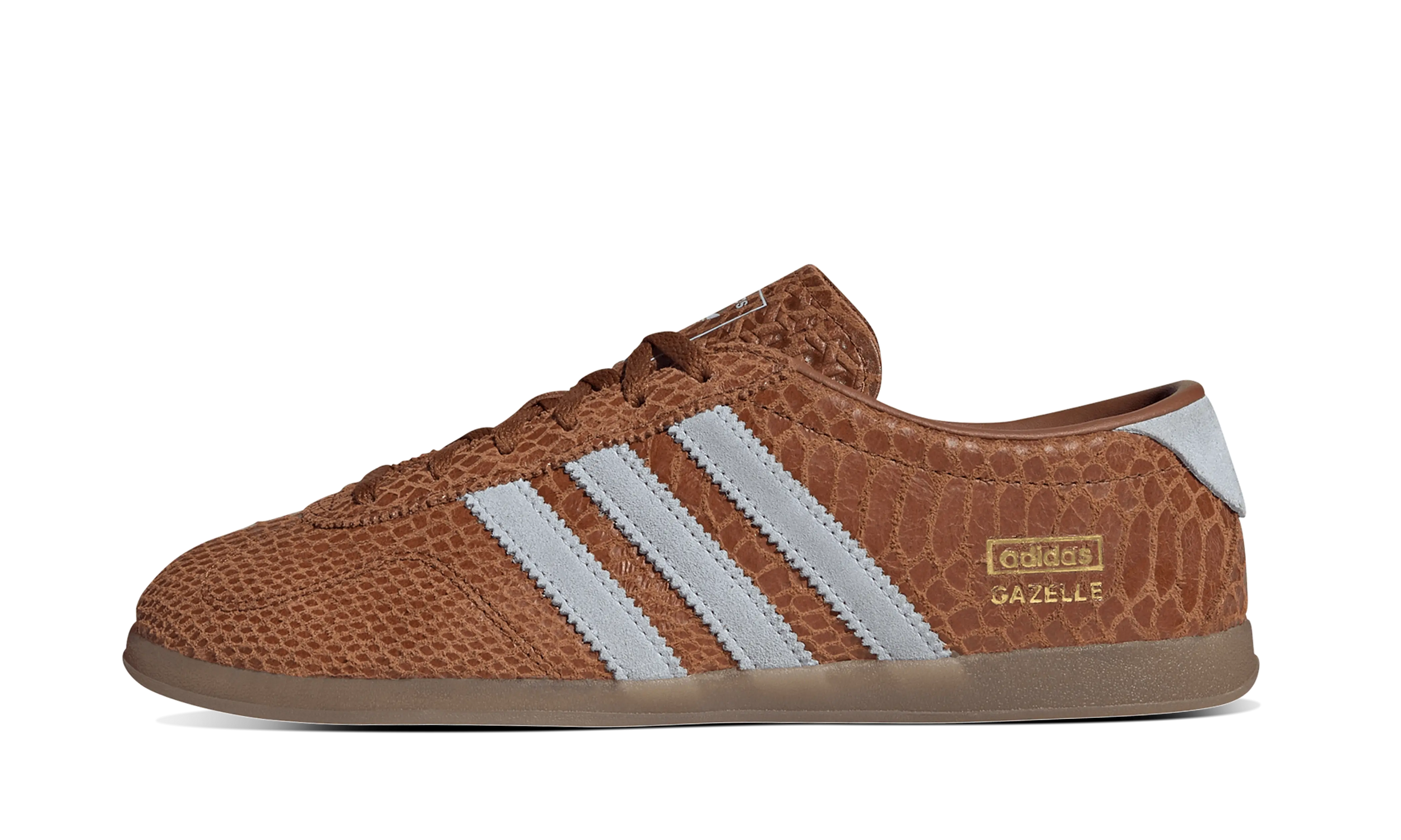 Newcop Adidas Mujer Gazelle Lo Pro Cognac Light Gray Zapatillas 1