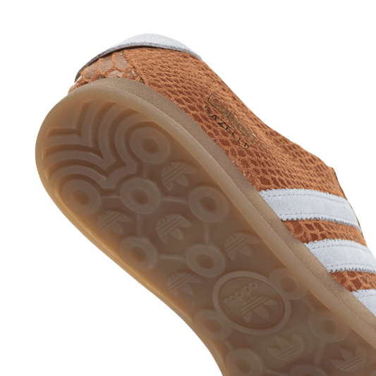 Newcop Adidas Mujer Gazelle Lo Pro Cognac Light Gray Zapatillas 4