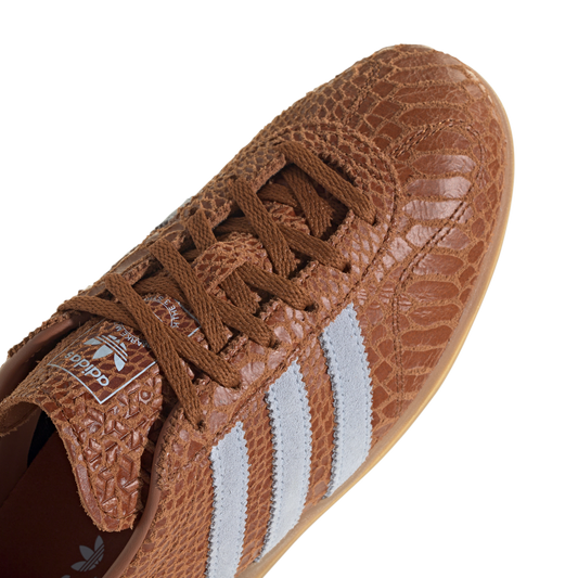 Newcop Adidas Mujer Gazelle Lo Pro Cognac Light Gray Zapatillas 5
