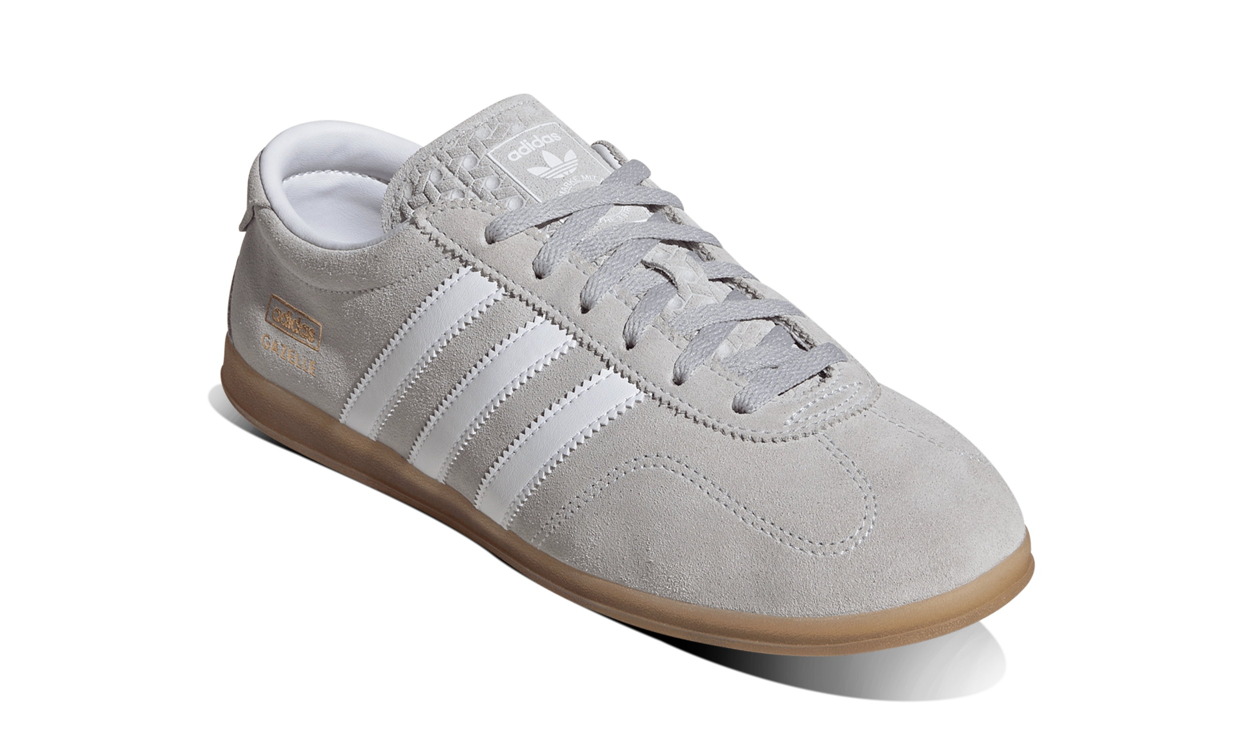 Newcop Adidas Mujer Gazelle Lo Pro Grey White Gum Zapatillas 2