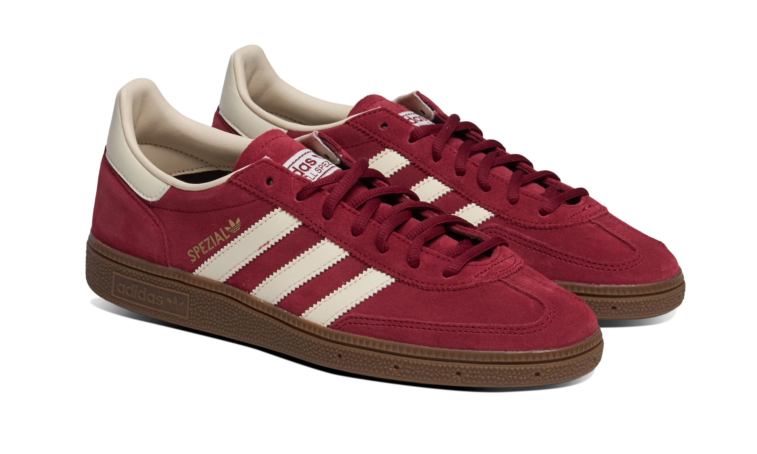 Newcop Adidas Mujer Handball Spezial Burgundy Crew White Zapatillas 2