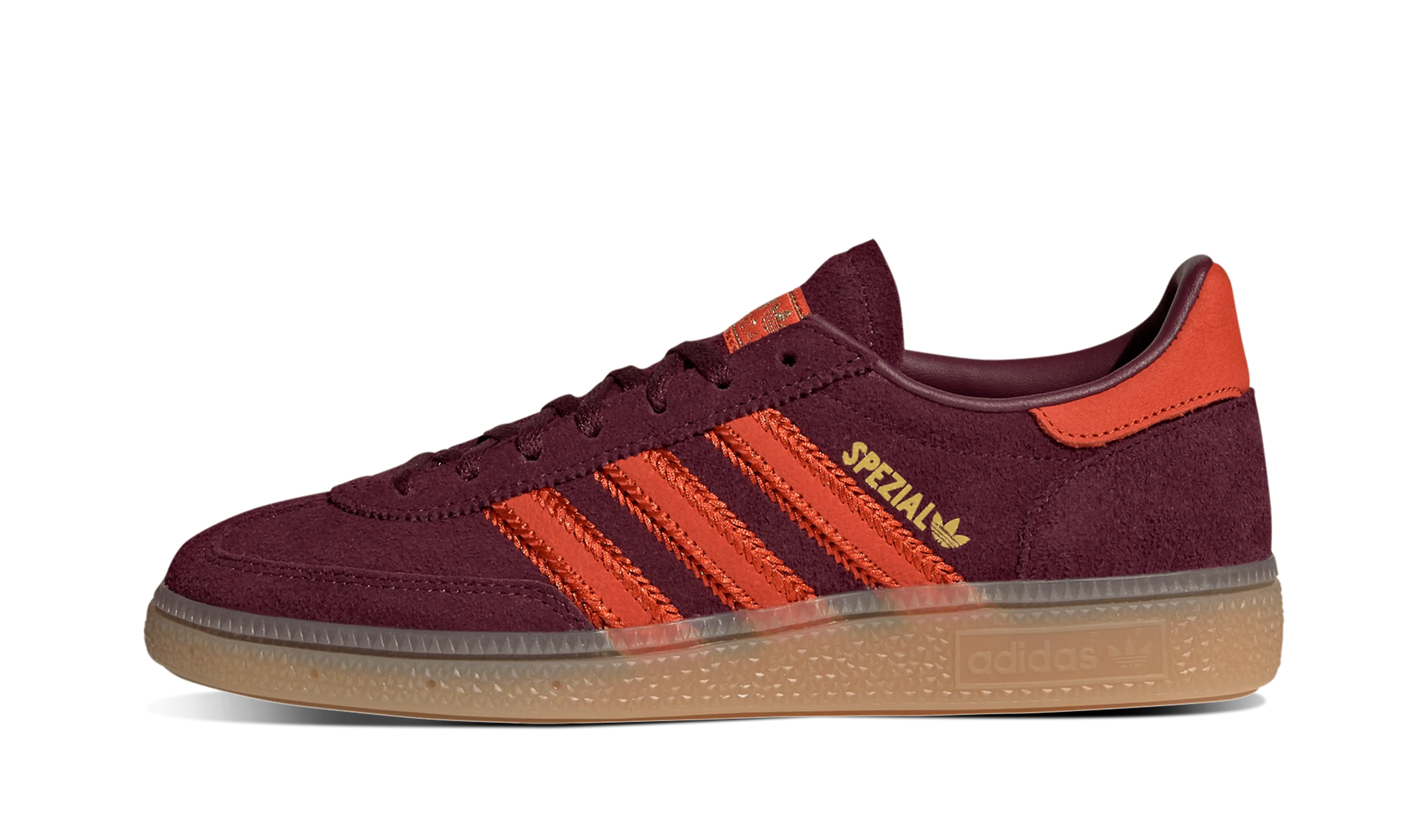 Newcop Adidas Mujer Handball Spezial Maroon Preloved Red Gum Zapatillas 1