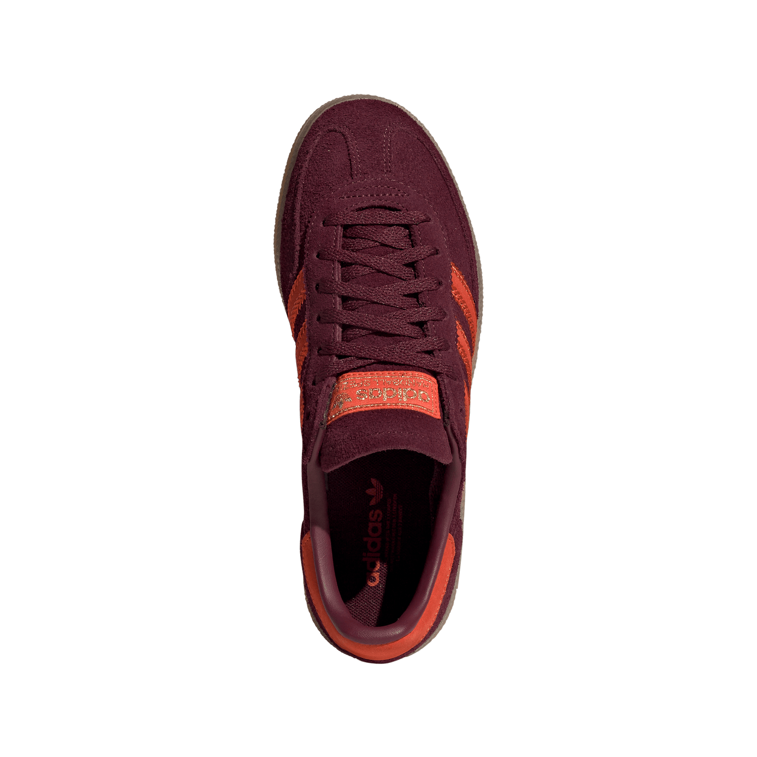 Newcop Adidas Mujer Handball Spezial Maroon Preloved Red Gum Zapatillas 3