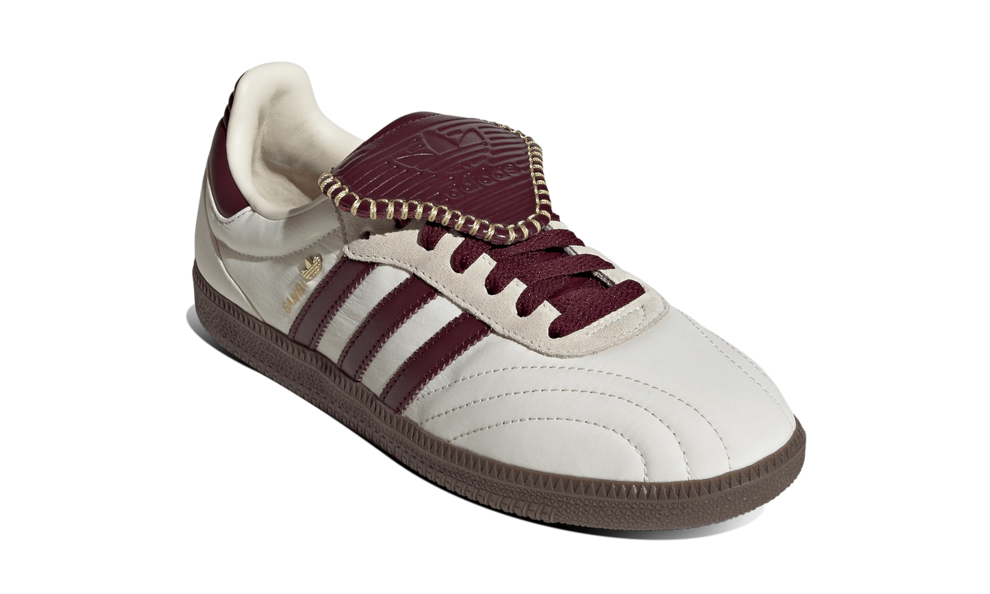 Newcop Adidas Mujer Samba Lt Cream White Maroon Zapatillas 2