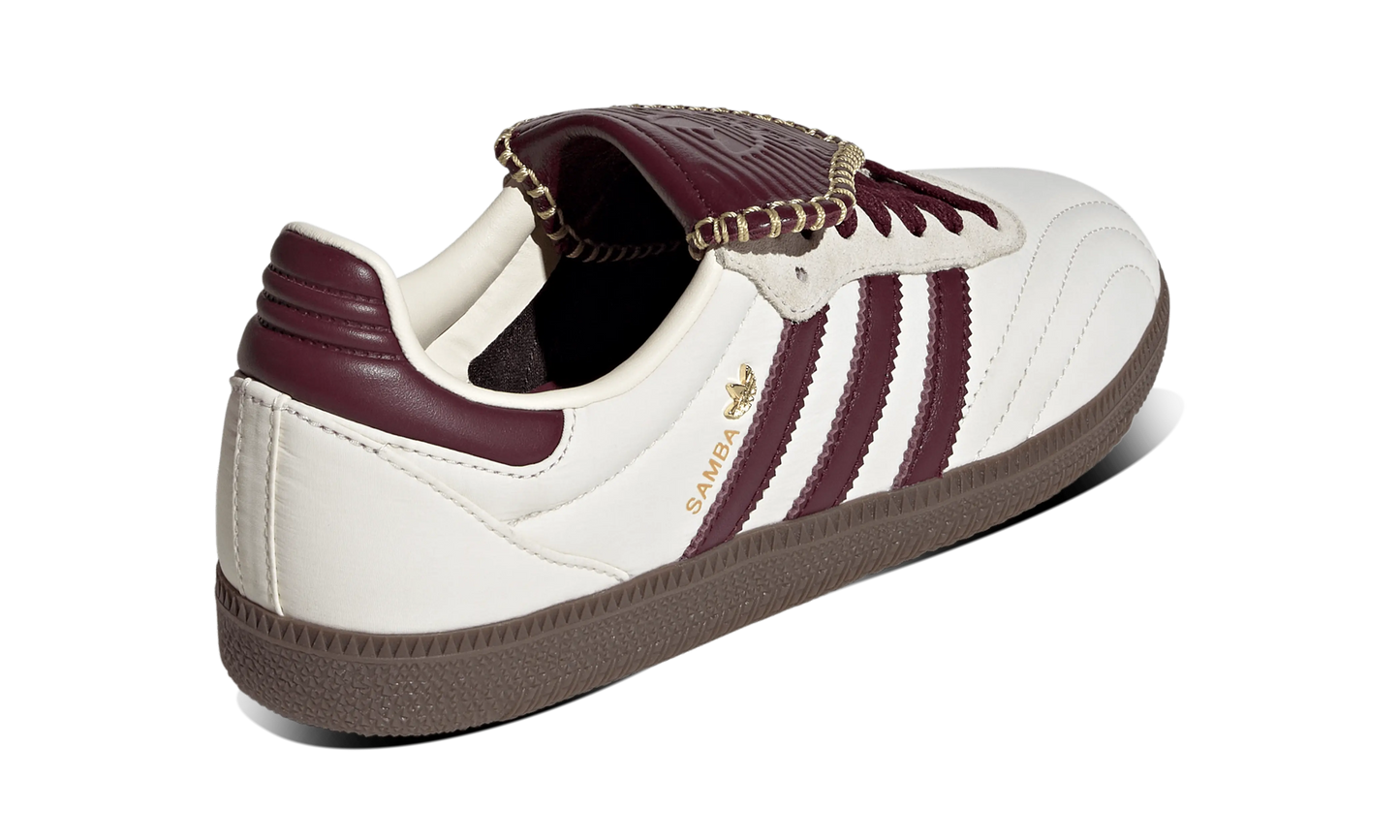 Newcop Adidas Mujer Samba Lt Cream White Maroon Zapatillas 3