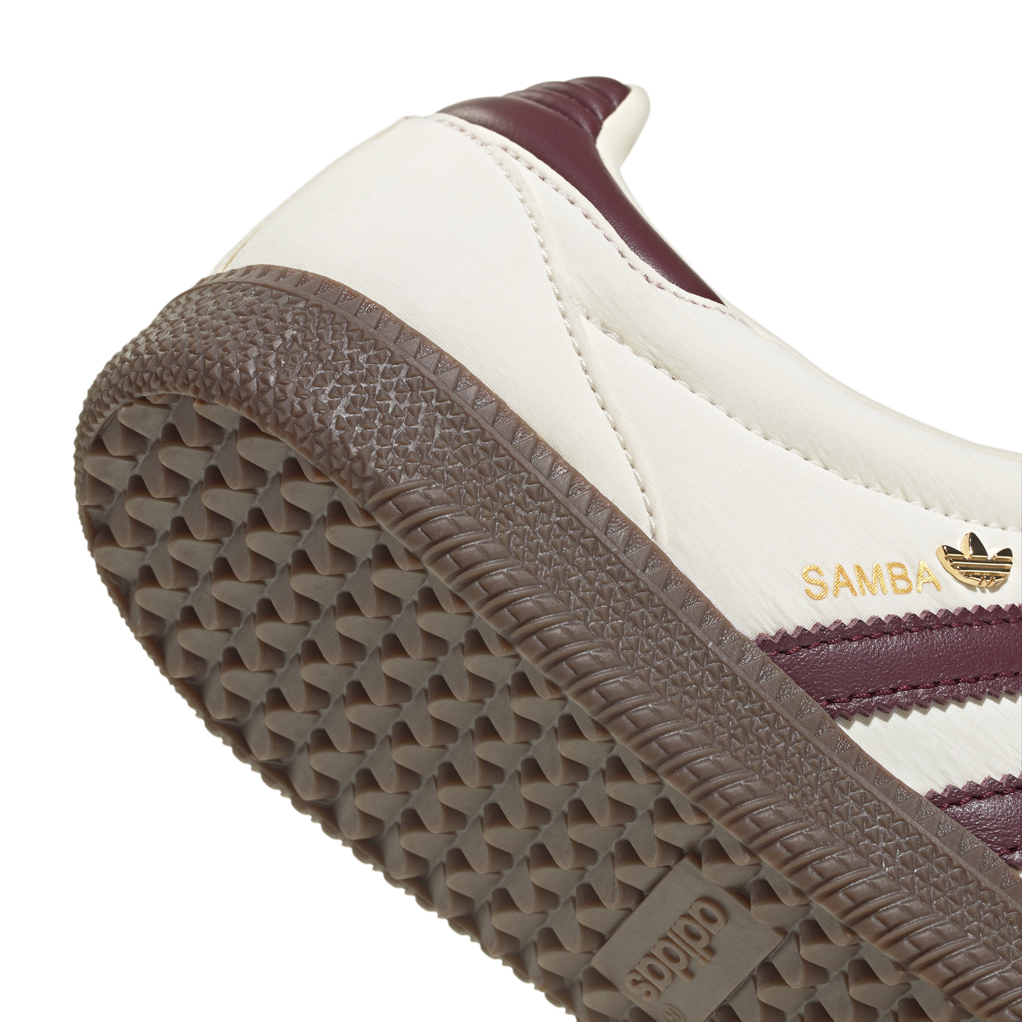 Newcop Adidas Mujer Samba Lt Cream White Maroon Zapatillas 4