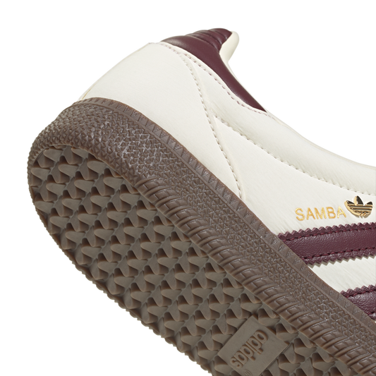 Newcop Adidas Mujer Samba Lt Cream White Maroon Zapatillas 4