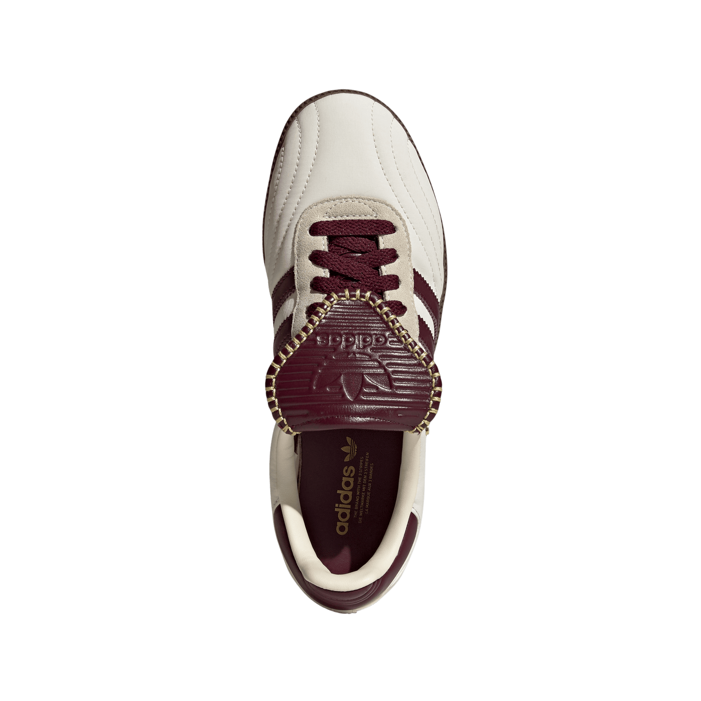 Newcop Adidas Mujer Samba Lt Cream White Maroon Zapatillas 6