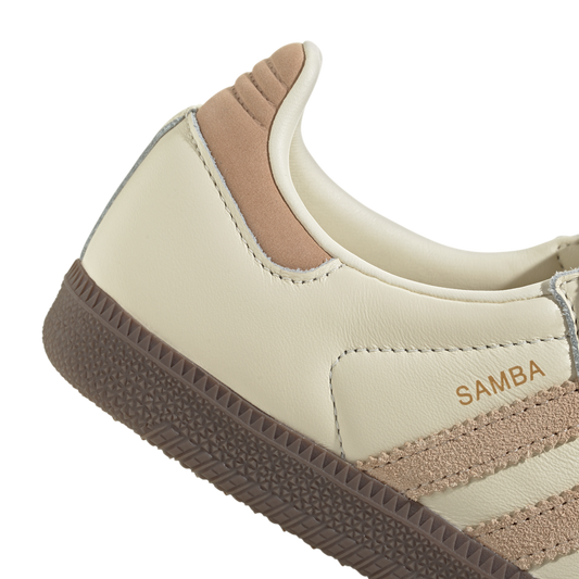 Newcop Adidas Mujer Samba Lt Cream White Warm Sandstone Zapatillas 5