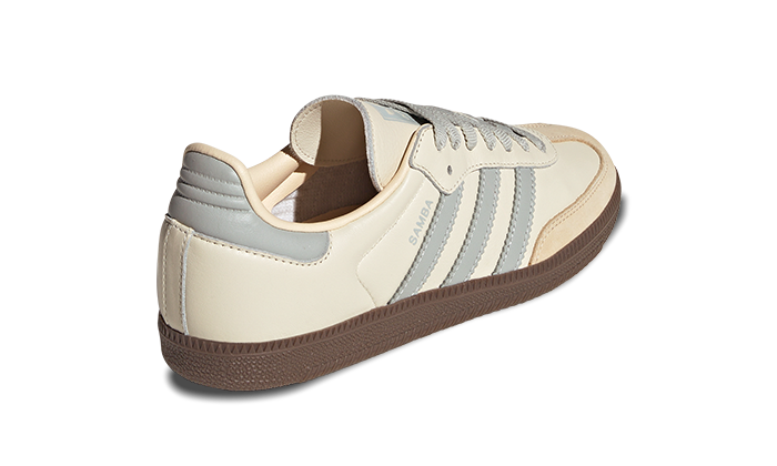 Newcop Adidas Mujer Samba Og Cream White Wonder Silver Zapatillas 2