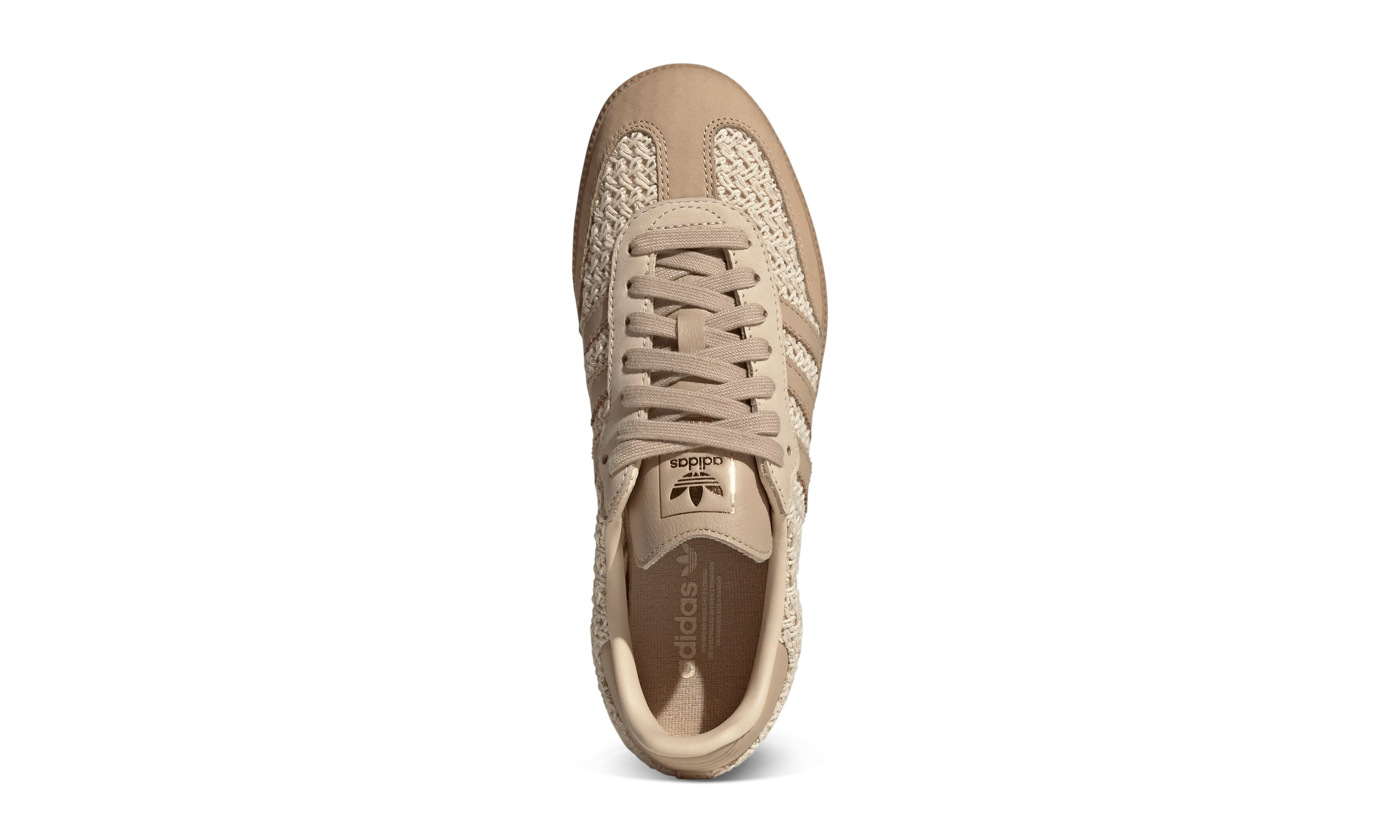 Newcop Adidas Mujer Samba Og Crochet Pack Sand Strata Zapatillas 4