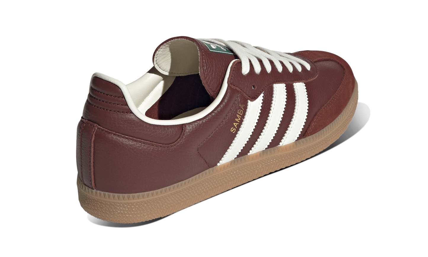 Newcop Adidas Mujer Samba Og Fox Brown Off White Gum Zapatillas 3