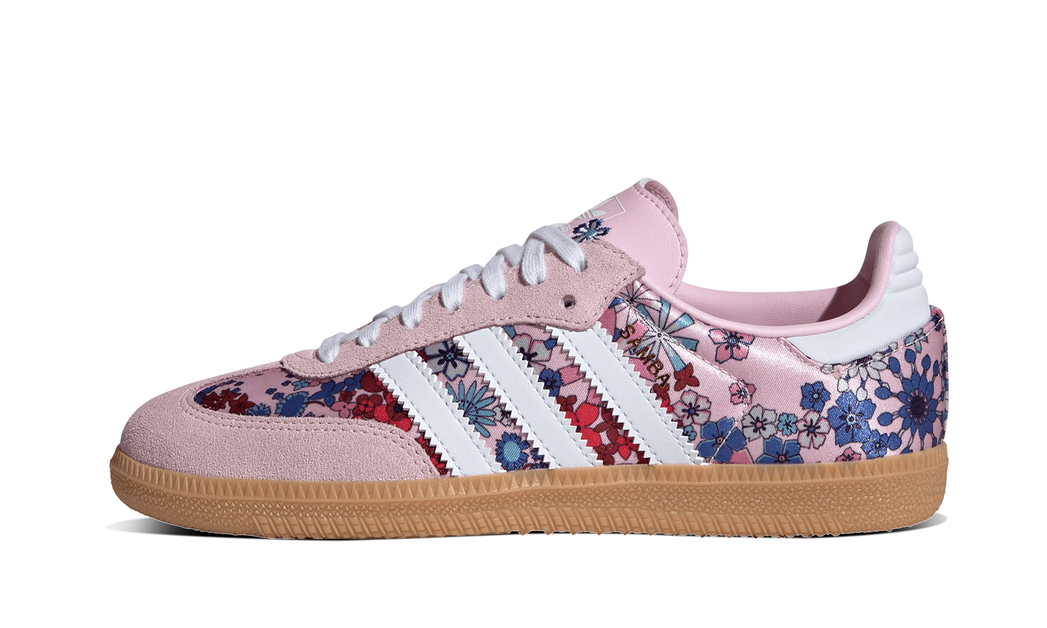 Newcop Adidas Mujer Samba Og Liberty London Clear Pink Zapatillas 1