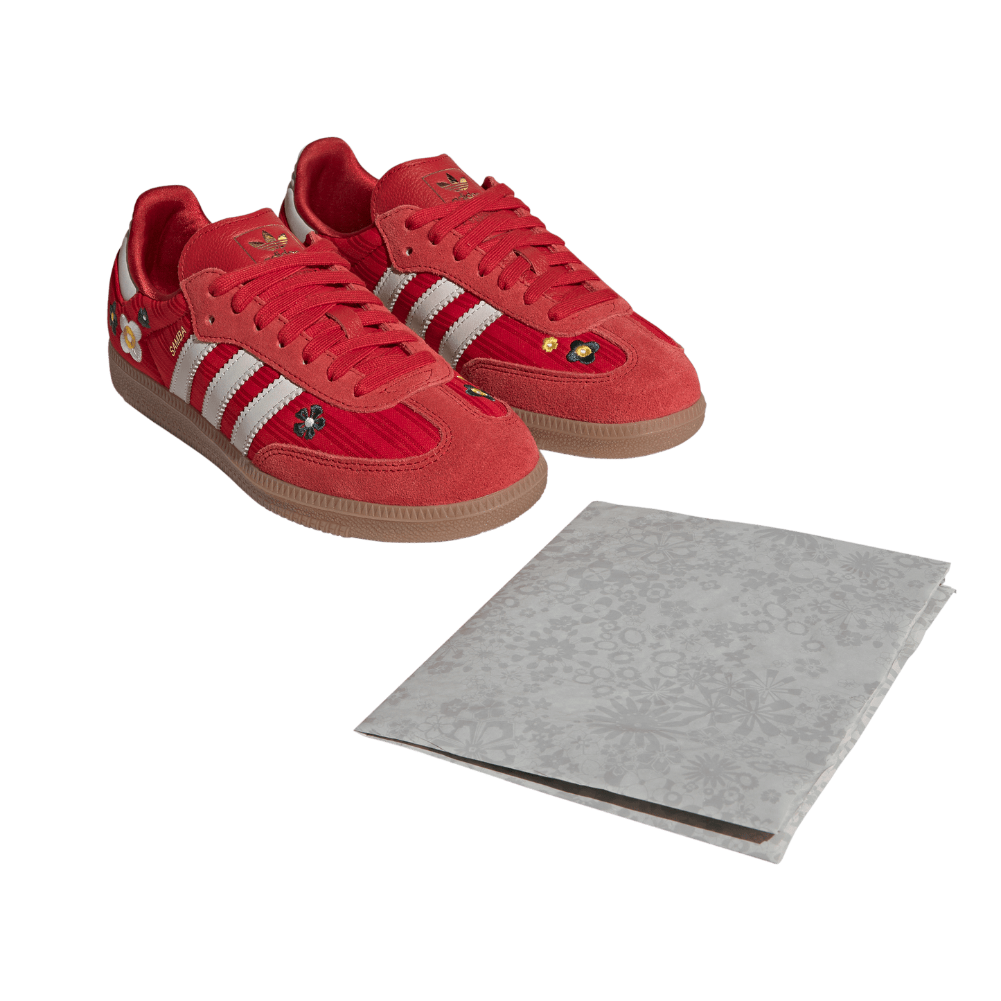 Newcop Adidas Mujer Samba Og Liberty London Red Floral Zapatillas 6