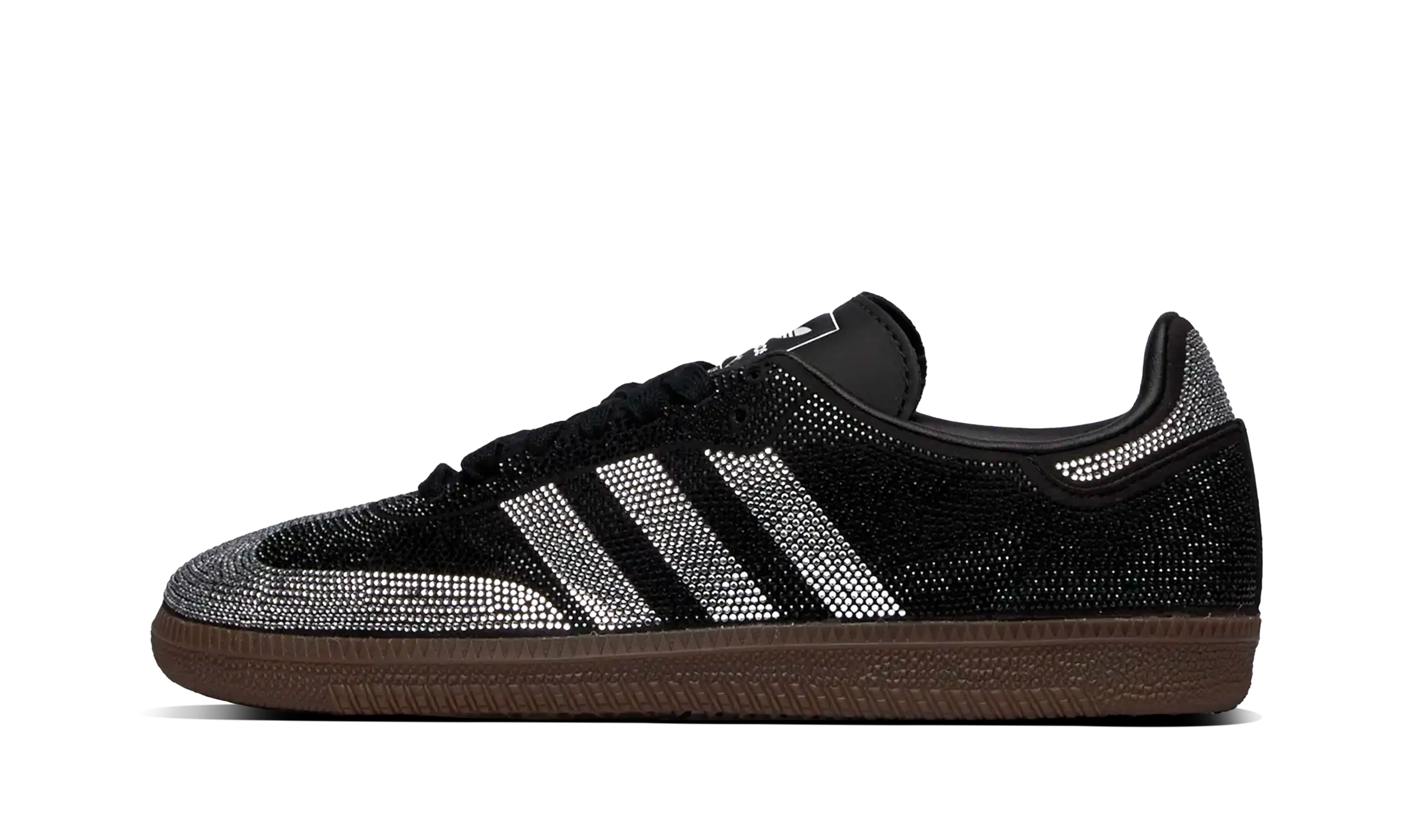 Newcop Adidas Mujer Samba Og Rhinestone Black Silver Zapatillas 1