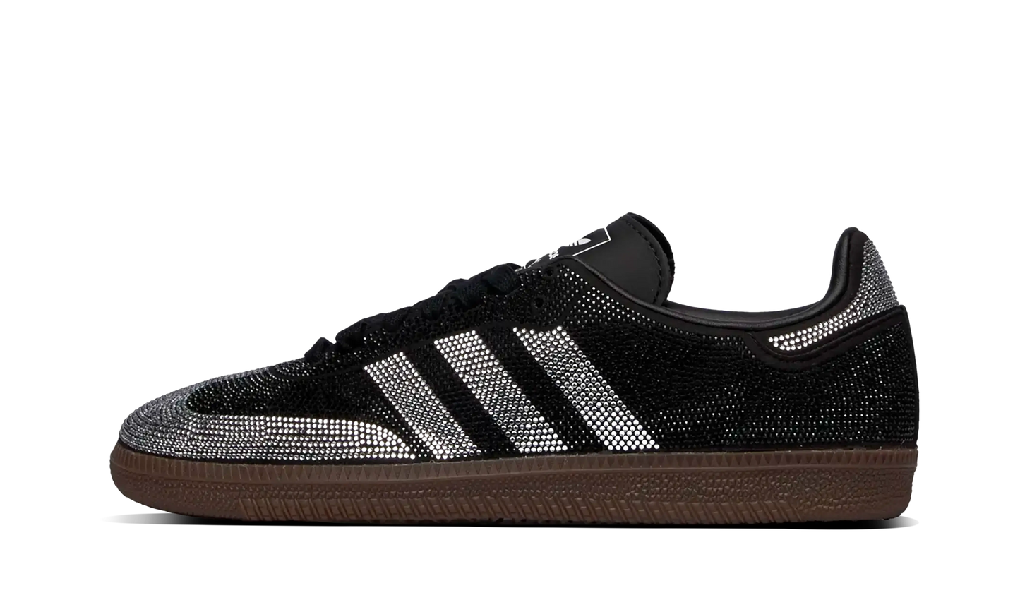 Newcop Adidas Mujer Samba Og Rhinestone Black Silver Zapatillas 1