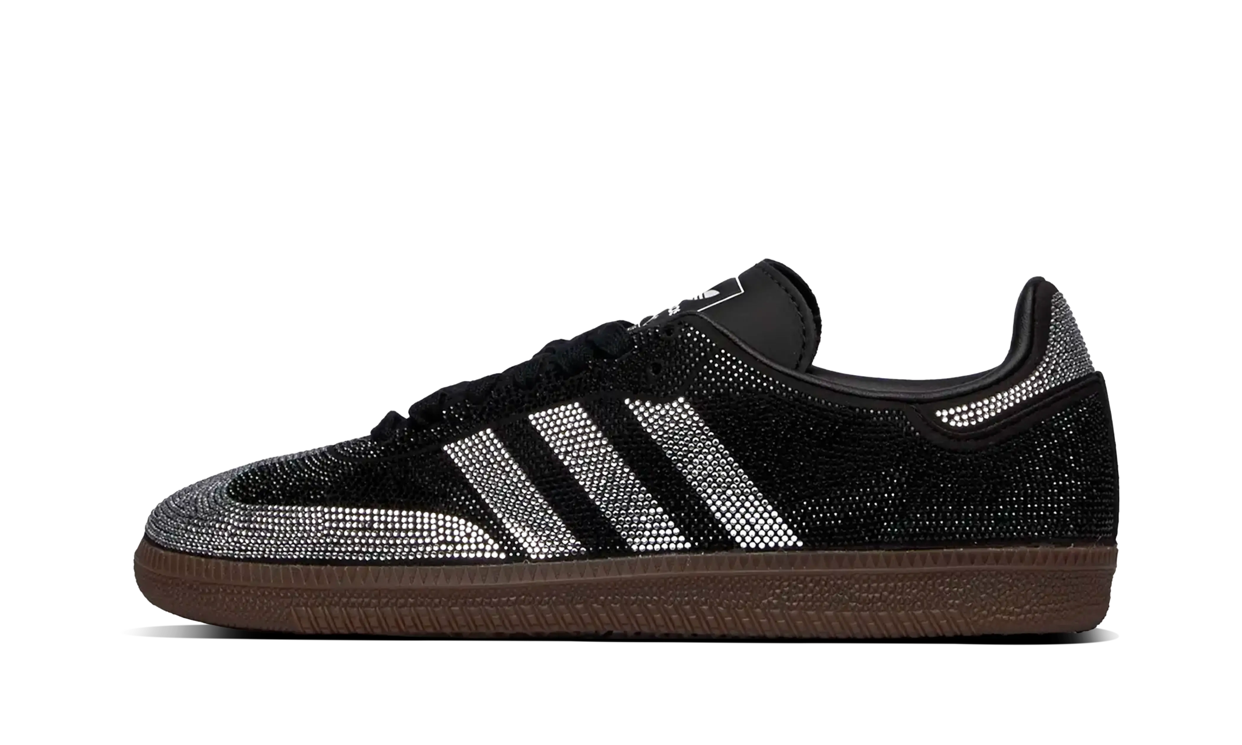 Newcop Adidas Mujer Samba Og Rhinestone Black Silver Zapatillas 1