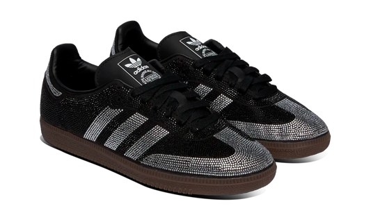 Newcop Adidas Mujer Samba Og Rhinestone Black Silver Zapatillas 3