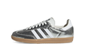 Adidas Mujer Samba OG Silver Metallic Cracked Leather
