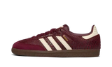 Adidas Mujer Samba OG Snakeskin Maroon Cream White