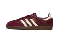 Zapatillas Adidas Mujer Samba OG Snakeskin Maroon Cream White
