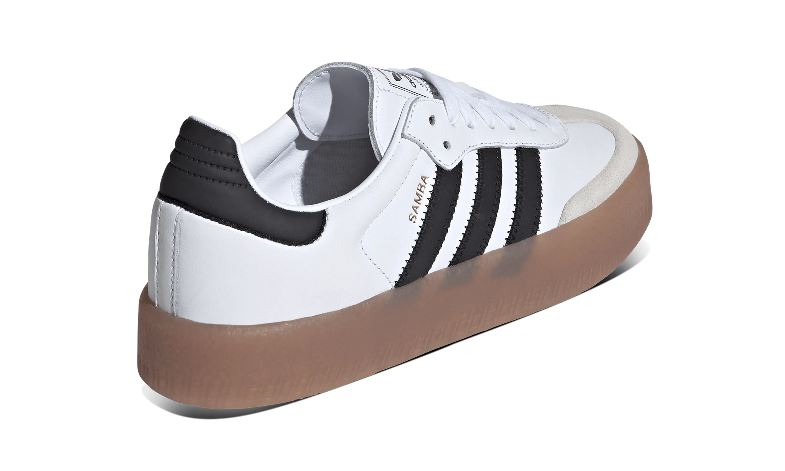 Newcop Adidas Mujer Sambae Cloud White Metallic Gold Zapatillas 2