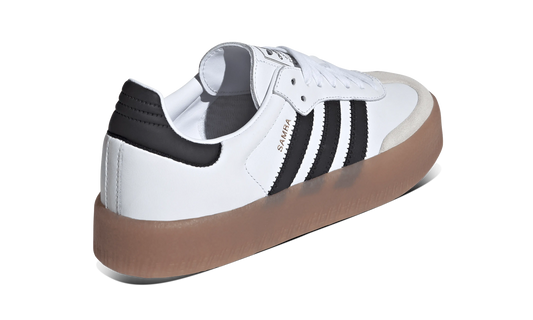 Newcop Adidas Mujer Sambae Cloud White Metallic Gold Zapatillas 2