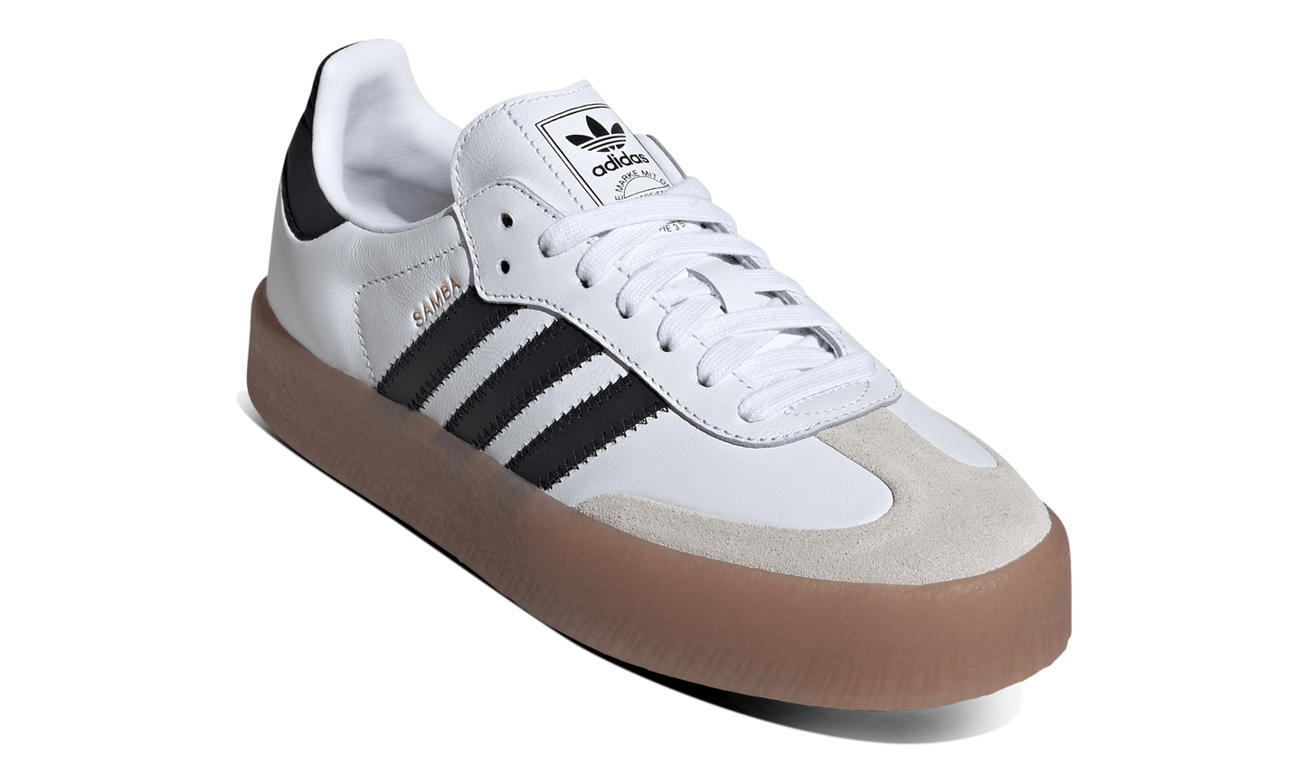 Newcop Adidas Mujer Sambae Cloud White Metallic Gold Zapatillas 3