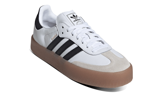 Newcop Adidas Mujer Sambae Cloud White Metallic Gold Zapatillas 3