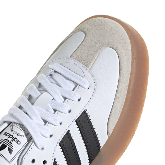 Newcop Adidas Mujer Sambae Cloud White Metallic Gold Zapatillas 5