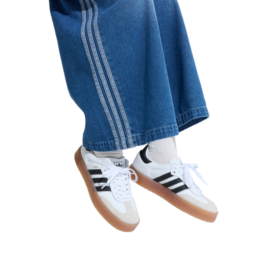 Newcop Adidas Mujer Sambae Cloud White Metallic Gold Zapatillas 6