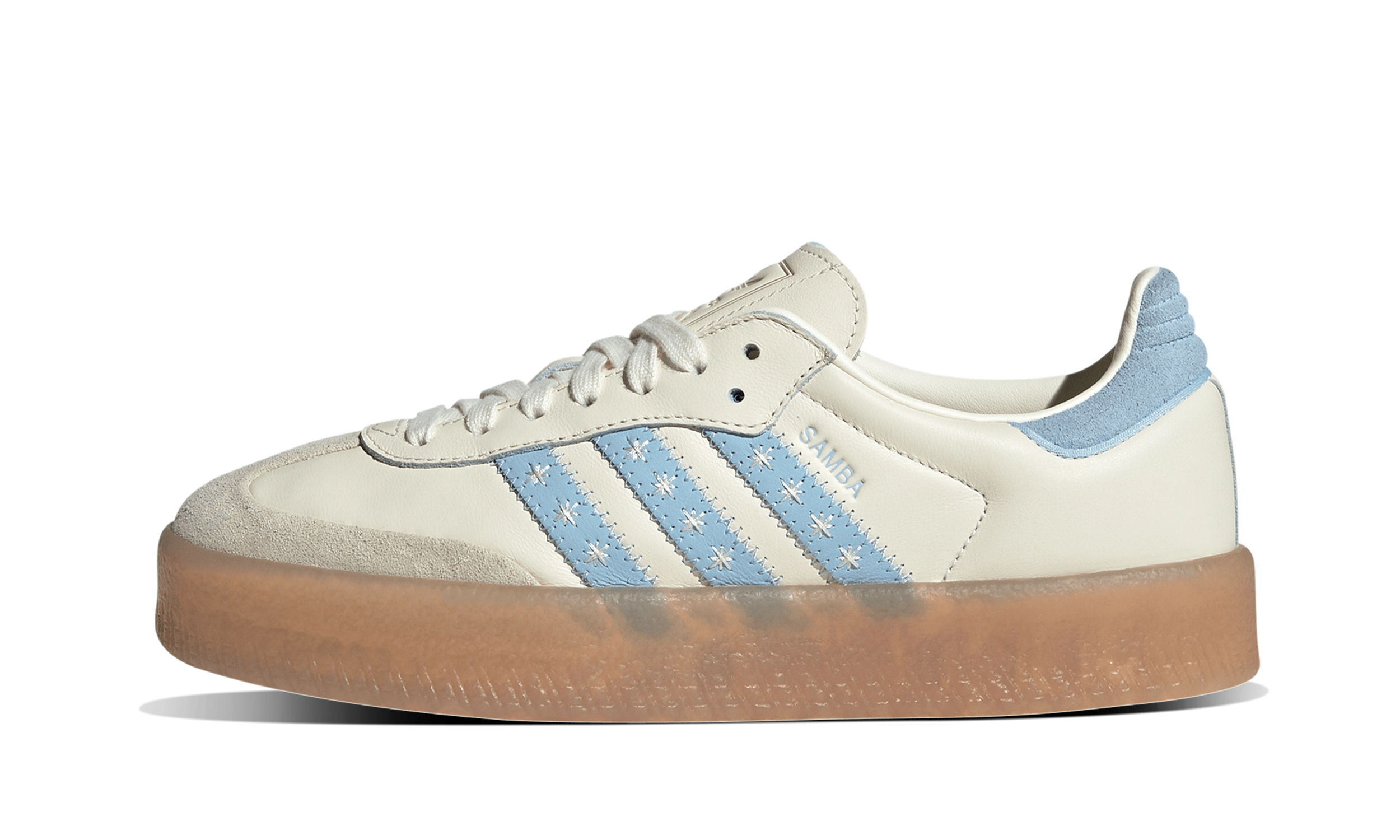 Newcop Adidas Mujer Sambae Crew White Zapatillas 1