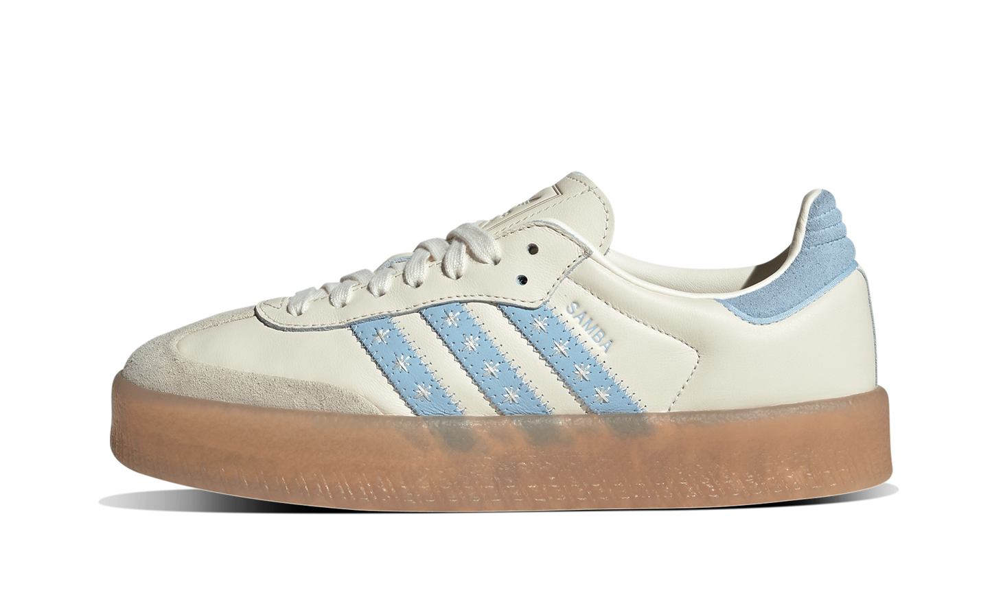 Newcop Adidas Mujer Sambae Crew White Zapatillas 1