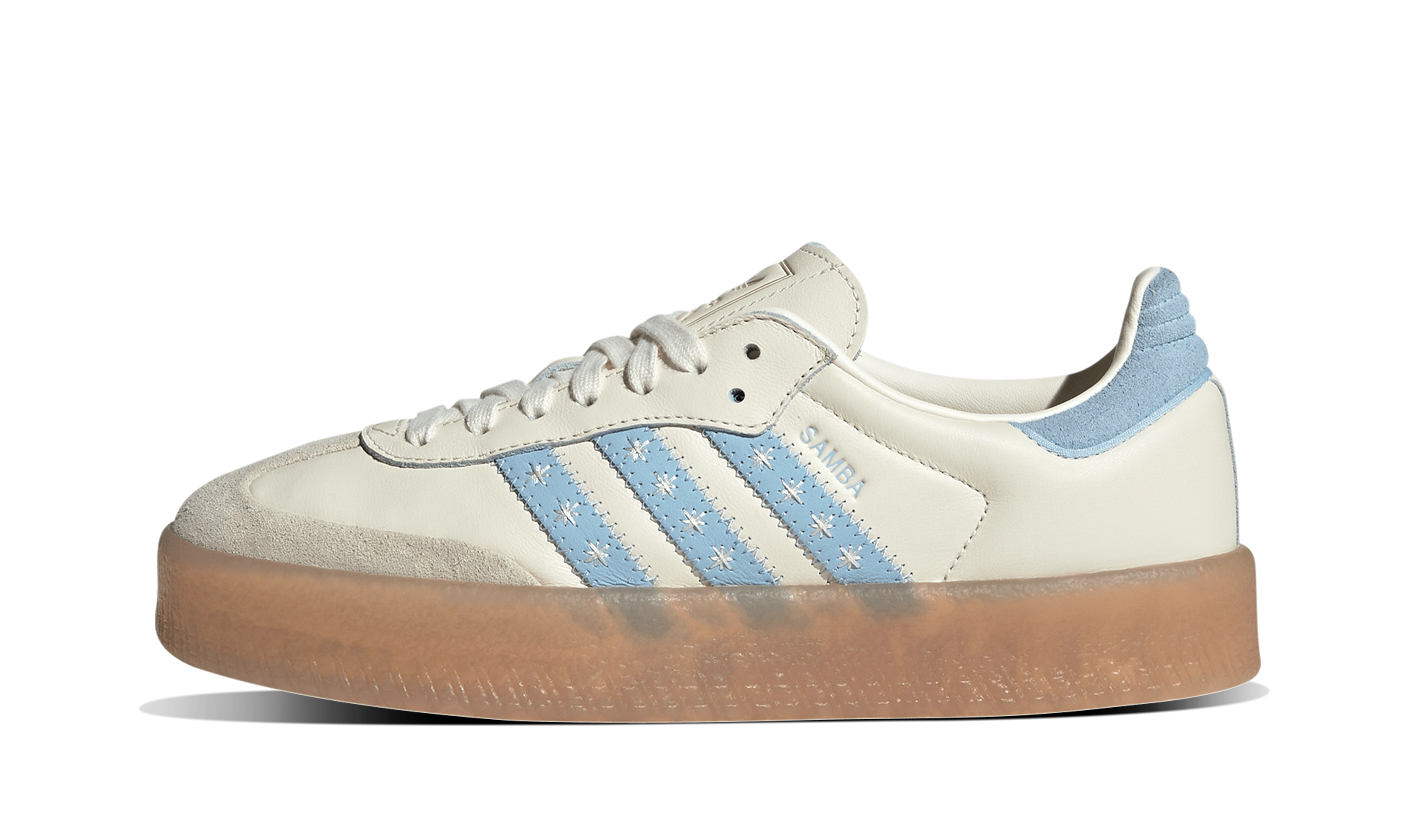 Newcop Adidas Mujer Sambae Crew White Zapatillas 1