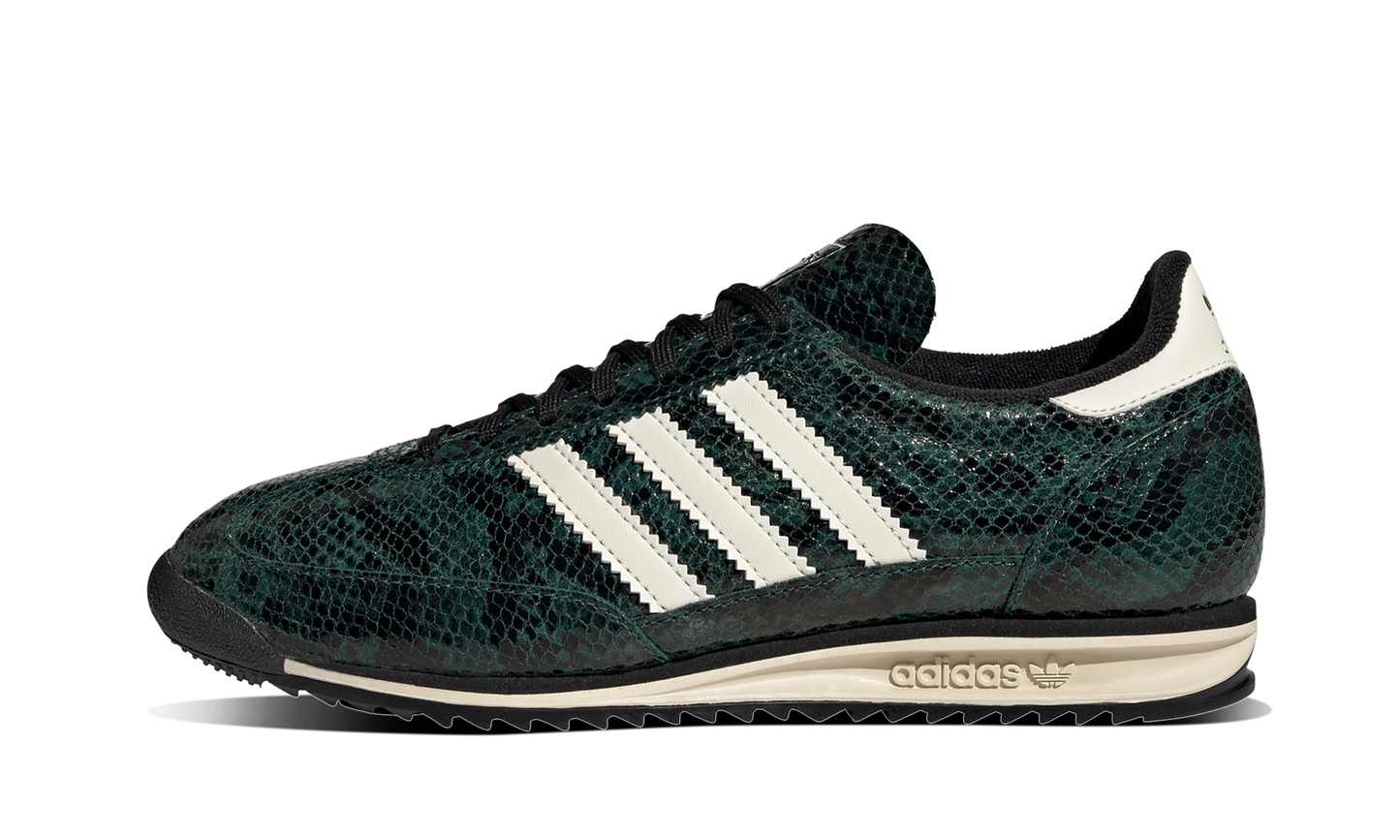 Newcop Adidas Mujer Sl 72 Og Collegiate Green Snakeskin Zapatillas 1