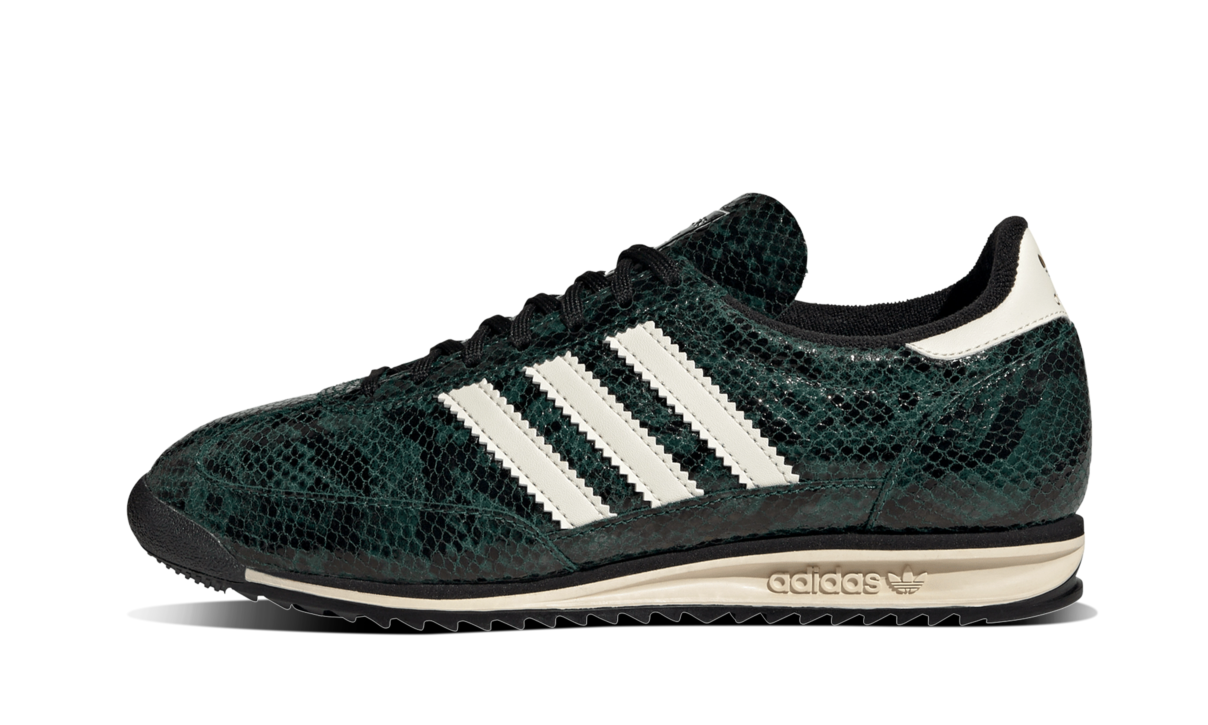 Newcop Adidas Mujer Sl 72 Og Collegiate Green Snakeskin Zapatillas 1