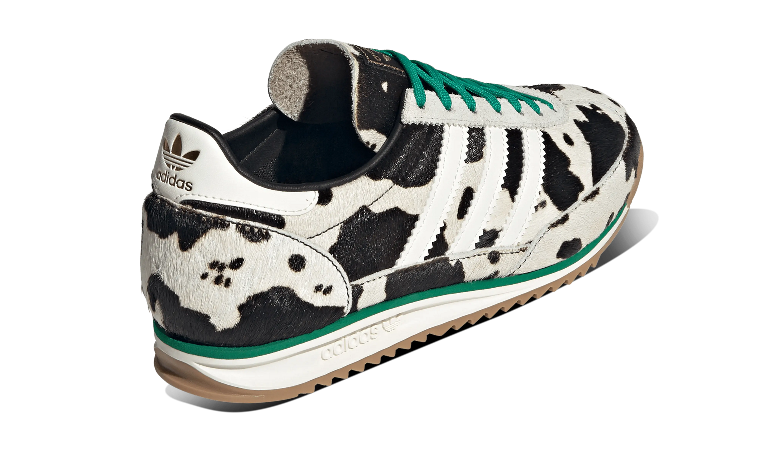 Newcop Adidas Mujer Sl 72 Og Cow Print Green Zapatillas 3