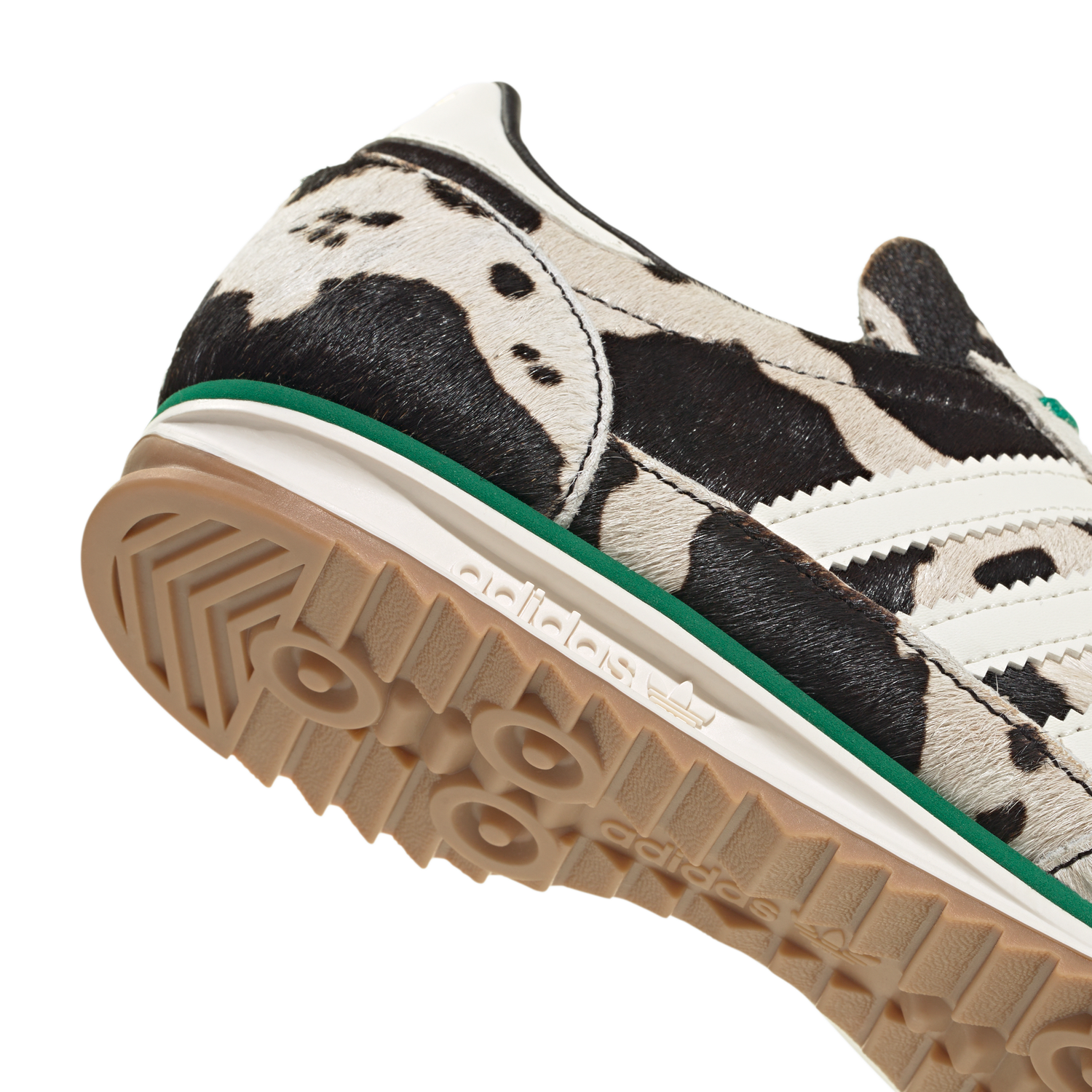 Newcop Adidas Mujer Sl 72 Og Cow Print Green Zapatillas 4