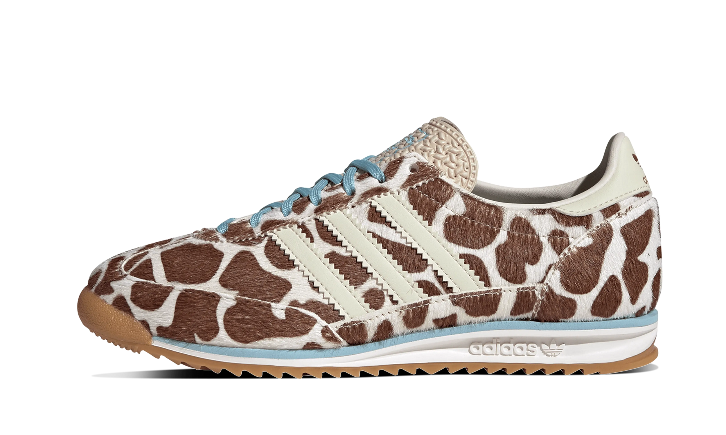 Newcop Adidas Mujer Sl 72 Og Giraffe Print Crystal Linen Zapatillas 1