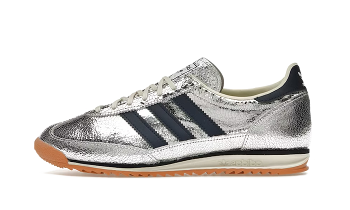 Newcop Adidas Mujer Sl 72 Og Silver Metallic Collegiate Navy Zapatillas 1
