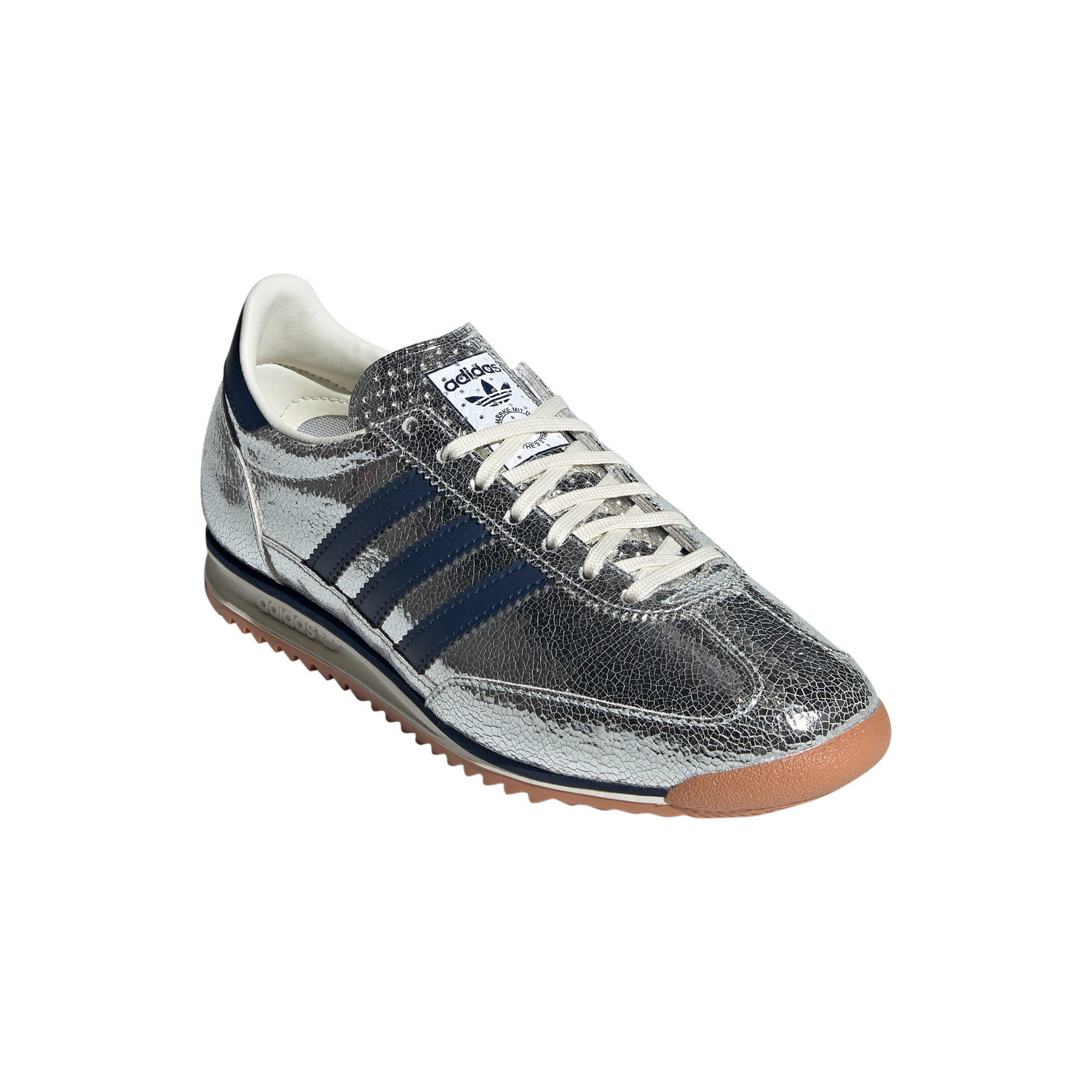 Newcop Adidas Mujer Sl 72 Og Silver Metallic Collegiate Navy Zapatillas 2