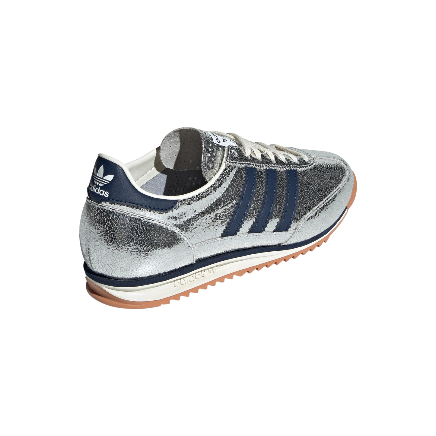 Newcop Adidas Mujer Sl 72 Og Silver Metallic Collegiate Navy Zapatillas 3