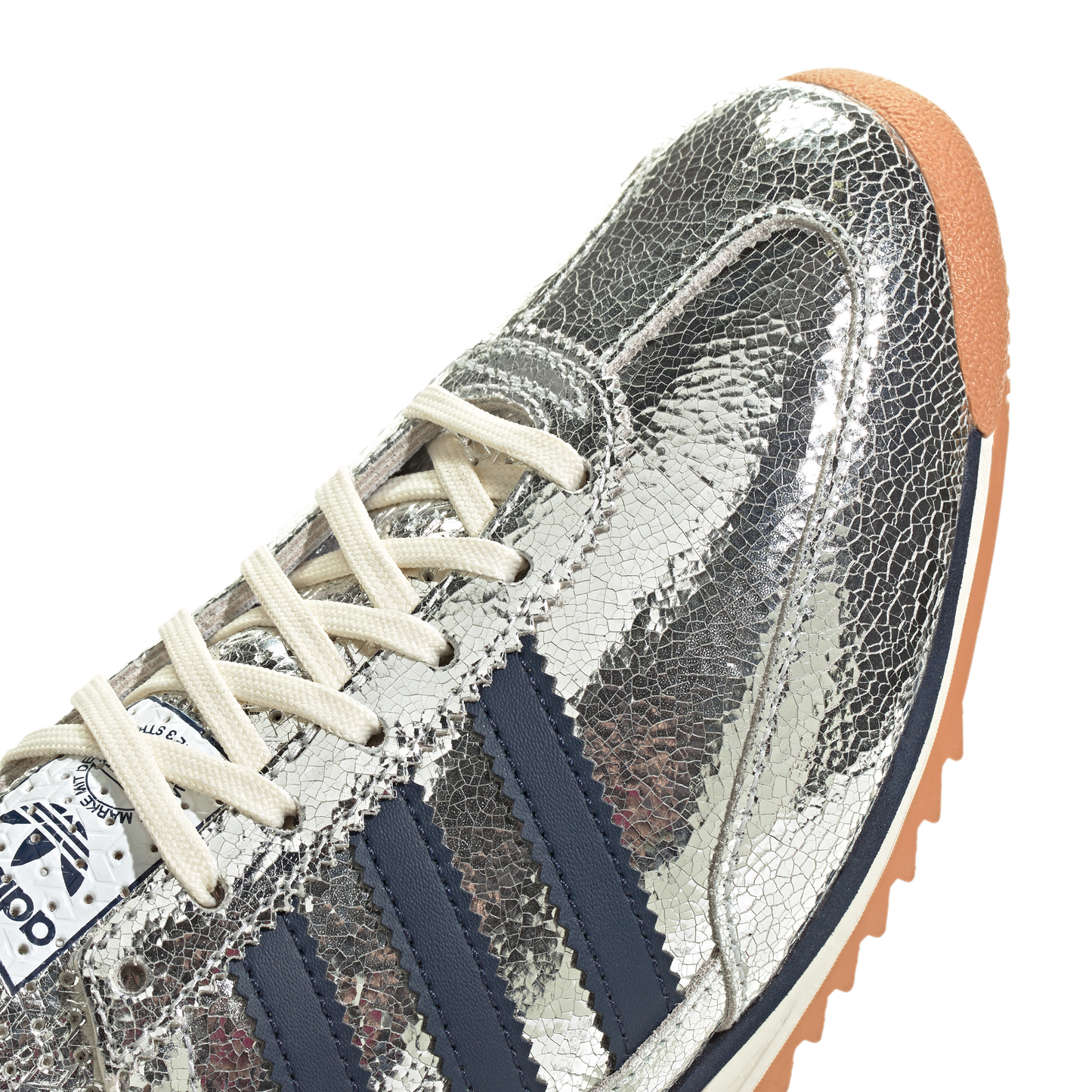 Newcop Adidas Mujer Sl 72 Og Silver Metallic Collegiate Navy Zapatillas 4