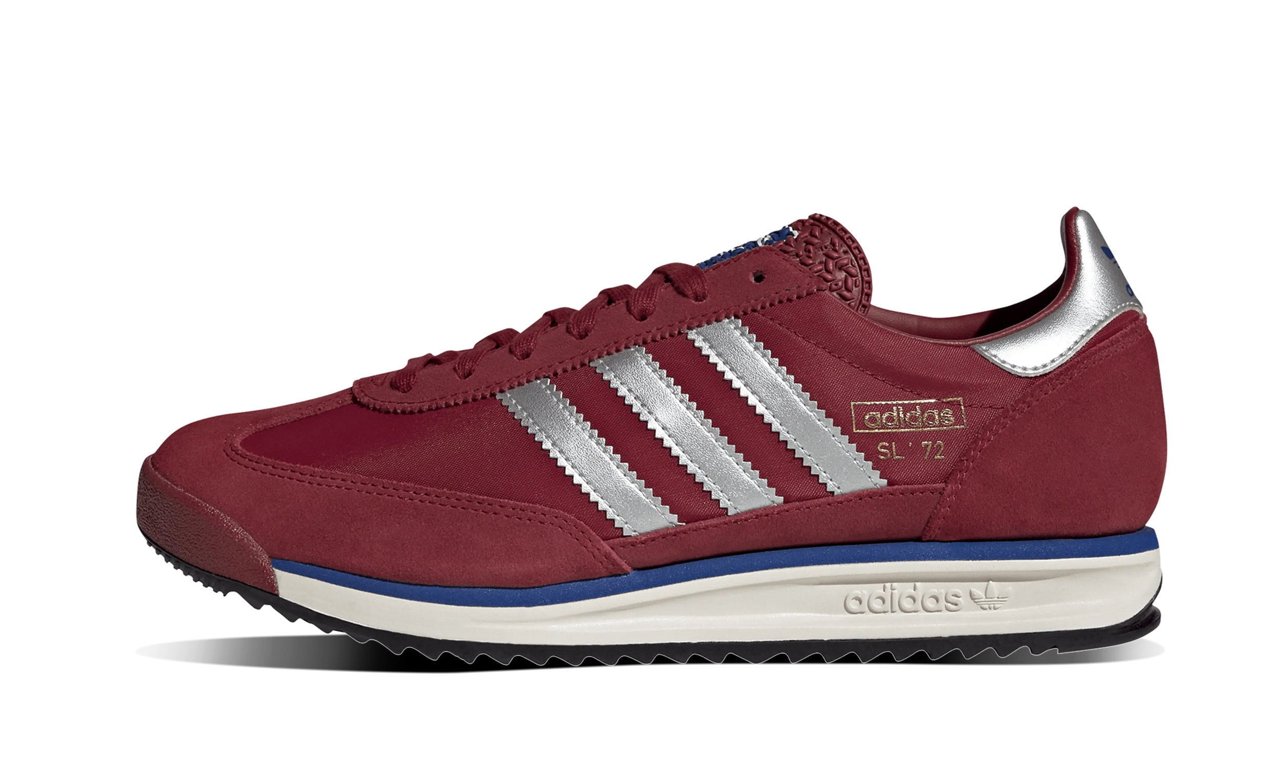 Newcop Adidas Mujer Sl 72 Rs Noble Maroon Silver Metallic Zapatillas 1