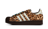 Adidas Mujer Superstar II Leopard Dark Brown Ivory