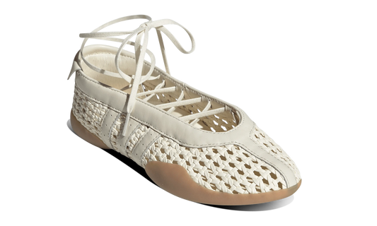 Newcop Adidas Mujer Taekwondo Mei Ballet Basketweave Cream White Zapatillas 2