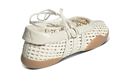 Newcop Adidas Mujer Taekwondo Mei Ballet Basketweave Cream White Zapatillas 3