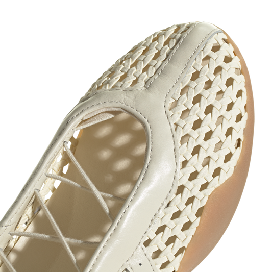 Newcop Adidas Mujer Taekwondo Mei Ballet Basketweave Cream White Zapatillas 4